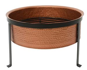 Decoris Vuurkorf Ijzer Met Standaard Koper 56x37