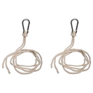 Hesperide Hangmat ophangsysteem - 300 cm - beige - ophangset - excl. hangmat -