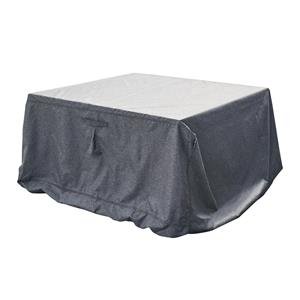 Hesperide Tuinmeubel bescherm hoes Hambo - grijs - polyester - waterafstotend - 185 x 125 x 80 cm -