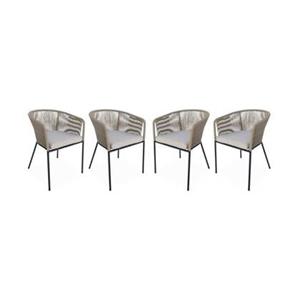 Sweeek  Tuinstoelen, set van 4