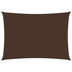 VidaXL Zonnescherm rechthoekig 3x5 m oxford stof bruin