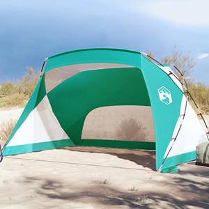 VidaXL Strandtent 274x178x170/148 cm 185T polyester zeegroen
