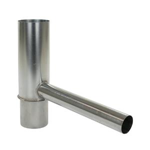 Vatenhandel Stijf Regenton Vulautomaat 70/80 mm Zink - 