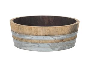 Vatenhandel Stijf Bloembak Oud Dikmodel Laag H20 cm - 