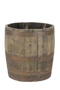 Vatenhandel Stijf Bloembak Kuip 3/4 Whiskyvat 190L - 