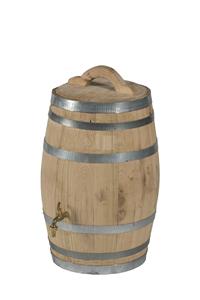 Vatenhandel Stijf Regenton 50 liter nieuw met verchroomde kraan losse deksek handvat - 