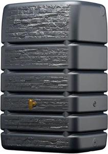 Meuwissen Agro SLIM wandtank 510 l. stone decor grafietgrijs l.80 x b.60 x h.123 K - 