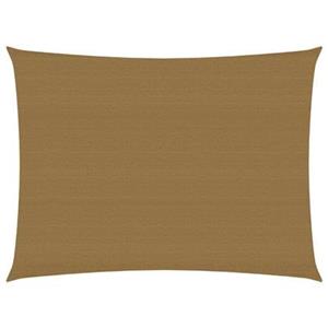 VidaXL Zonnescherm Taupe 3 x 4.5 m