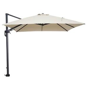 Garden Impressions Hawaii parasol - 300x300 cm - carbon black - ecru