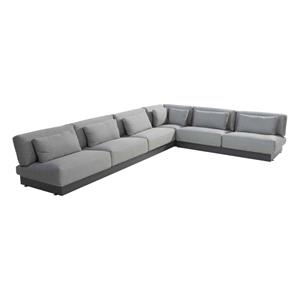 4 Seasons Outdoor Loungeset Ibiza 3-Delig Antraciet