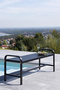 Nohr Tuinbank Angeligue 125cm - Zwart