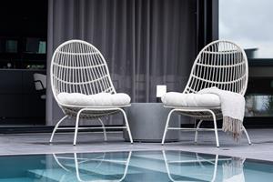 Nohr Outdoor Loungestoel Shariece Wicker - Beige