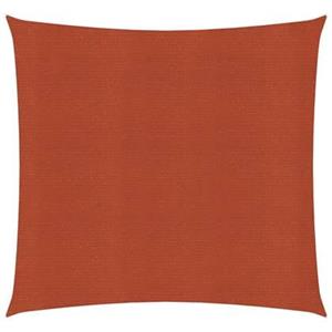 VidaXL Zonnezeil 160 g|m² 2x2,5 m HDPE terracottakleurig