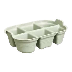 Elho Zaaitray green basics 22cm steengroen