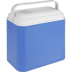 Merkloos Elektrische koelbox 24 liter 12 volt -