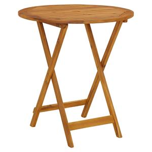 vidaXL 3-delige Bistroset stof en massief hout antracietkleurig