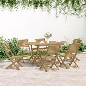 vidaXL Tuinstoelen 6 st inklapbaar 48,5x61,5x87 cm massief acaciahout