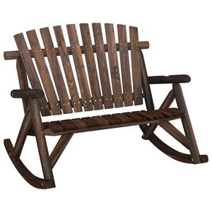 vidaXL 3-delige Loungeset massief vurenhout