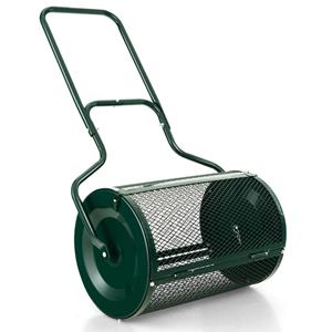 Coast Compostverspreieder met Handgreep - 75L Inhoud - 68 x 41 x 123 cm - Metaal