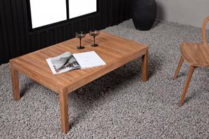 Nohr Loungetafel Shalonda Teakhout, 110 x 70cm - Naturel
