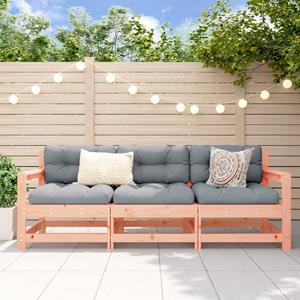 VidaXL 3-delige Loungeset massief douglashout