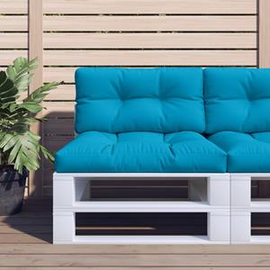Vidaxl Kissen Für Palettensofa 2 Stk. Hellblau Stoff