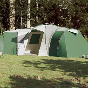 VidaXL Koepeltent 12-persoons waterdicht groen