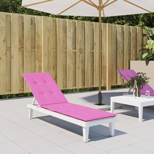 VidaXL Terrasstoelkussen oxford stof roze