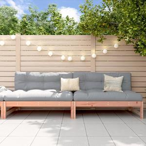 VidaXL Tuinmiddenbanken 2 st 120x80 cm massief douglashout
