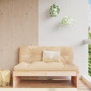 VidaXL Tuinmiddenbank 120x80 cm massief grenenhout