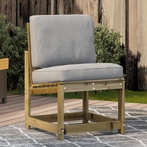 VidaXL Tuinstoel 50,5x55x77 cm geïmpregneerd grenenhout