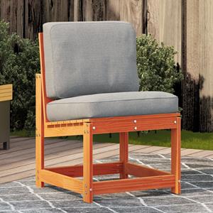 VidaXL Tuinstoel 50,5x55x77 cm massief grenenhout wasbruin