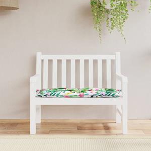 VidaXL Tuinbankkussen 100x50x7 cm oxford stof meerkleurig