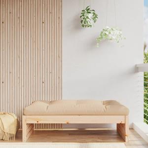 VidaXL Tuinvoetenbank 120x80 cm massief grenenhout