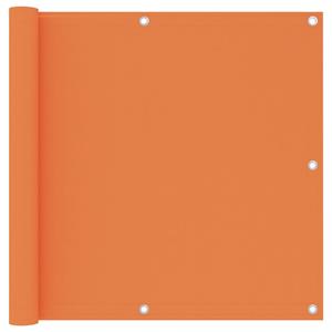 VidaXL Balkonscherm 90x300 cm oxford stof oranje