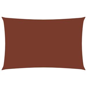 VidaXL Zonnescherm rechthoekig 6x8 m oxford stof terracottakleurig