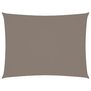 VidaXL Zonnescherm rechthoekig 2x3 m oxford stof taupe