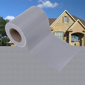 VidaXL Tuinschermen 4 st 35x0,19 m PVC mat lichtgrijs 8720286089255