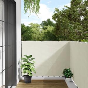 VidaXL Tuinscherm 500x120 cm PVC wit