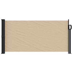 vidaXL Windscherm uittrekbaar 100x500 cm beige