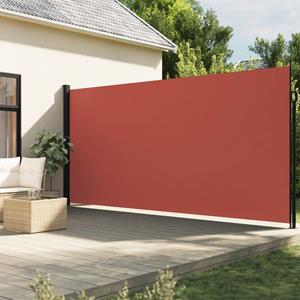 VidaXL Windscherm uittrekbaar 200x500 cm terracotta