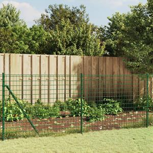 VidaXL Draadgaashek 0,8x10 m gegalvaniseerd staal groen 8720845777890