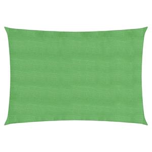 VidaXL Zonnezeil 160 g/m² 5x7 m HDPE lichtgroen