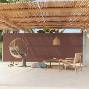 VidaXL Tuinscherm uittrekbaar 200x600 cm bruin