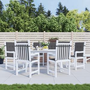 VidaXL Tuinstoelkussens 6 st oxford stof antracietkleurig