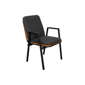 SenS-Line  Dexter Tuinstoel - Zwart - Acaciahout - Set Van 4