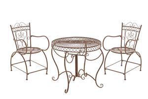 KantoormeubelenPlus Bistroset Humppila set van 3, Bruin
