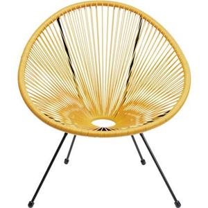 Kare Design Kare Stoel Acapulco Geel