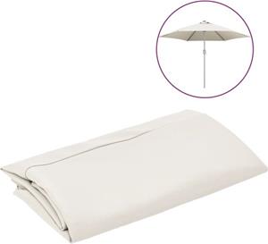  Vervangingsdoek - voor - parasol - 300 - cm - wit