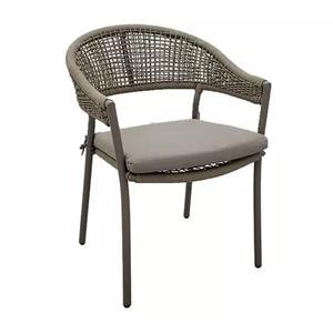 Buitengewoon de Boet Vitaro Dining Tuinstoel Taupe - 
